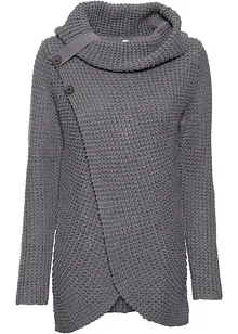 Maglione in filato grosso con collo alto, bonprix