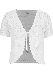 Bolero corto effetto uncinetto, bonprix