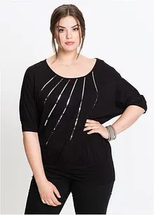 Maglia fluente in misto viscosa, bonprix