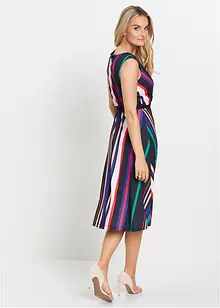 Abito in maglina con cintura da annodare, bonprix
