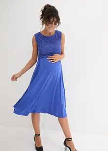 Abito prémaman con pizzo in jersey, bonprix