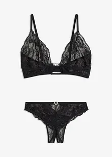 Bralette e perizoma ouvert (set 2 pezzi), VENUS