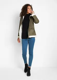 Maglione basic a collo alto, bonprix