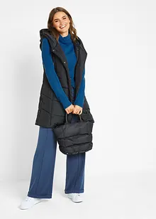 Maglione basic a collo alto in filato fine, bonprix