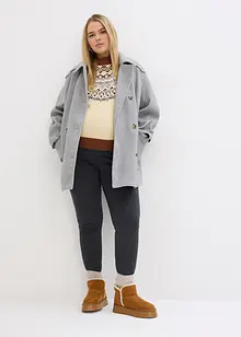 Leggings prémaman foderati con pellicciotto sintetico, slim fit, bonprix