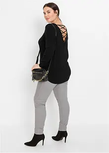 Maglione  in filato fine misto viscosa, bonprix