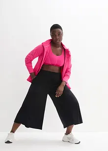 Pantaloni culotte loungewear con gambe larghe, bonprix