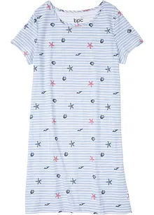 Camicia da notte corta in puro cotone, bonprix