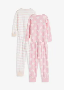 Pigiama con cotone biologico (set di 4 pezzi), bonprix