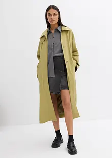 Blusa oversize reversibile in misto viscosa, bonprix