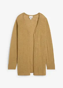 Cardigan in puro cotone fiammato leggero, bonprix