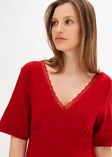 Camicia da notte con pizzo dietro, bonprix