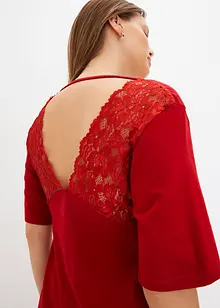 Camicia da notte con pizzo dietro, bonprix