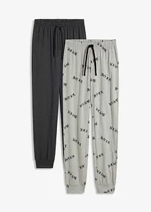 Pantaloni da pigiama lunghi (pacco da 2), bonprix