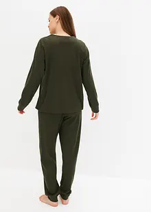 Tuta da casa in morbida maglia a costine, bonprix