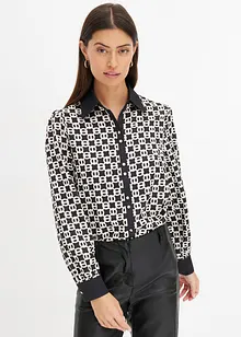 Blusa in satin, bonprix