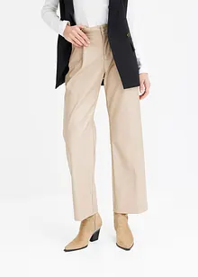 Pantaloni in similpelle, bonprix