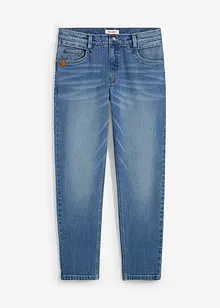 Jeans elasticizzati in denim pesante relaxed fit, tapered, bonprix
