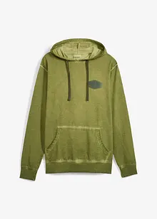 Felpa con cappuccio in cotone biologico, bonprix