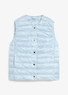 Gilet trapuntato leggero con piume riciclate, bonprix