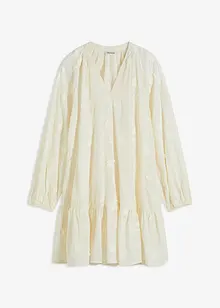Abito con applicazioni floreali, bonprix