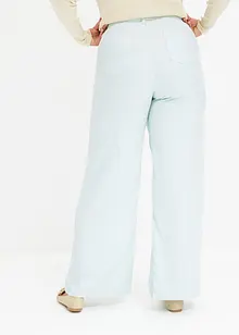 Pantaloni in lyocell con pinces e laccetto da annodare in vita, bonprix