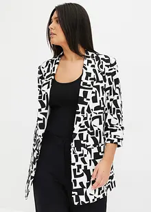 Blazer lungo in fantasia, bonprix