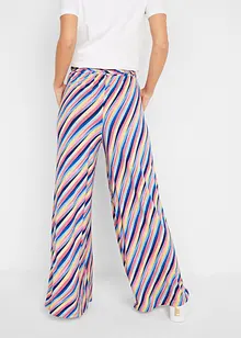 Pantaloni a palazzo in jersey di misto viscosa morbido, bonprix