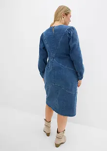 Abito di jeans, lunghezza midi, bonprix