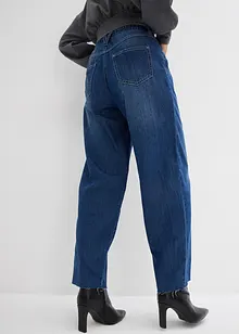 Jeans baggy super soft con cinta comoda, vita media, bonprix