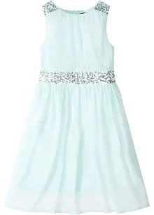 Abito in chiffon con paillettes, bonprix