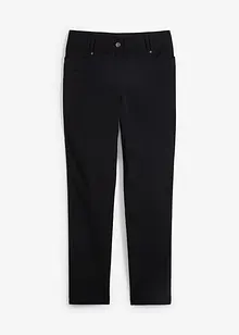 Pantaloni elasticizzati in bengalina con cinta comoda, straight, bonprix