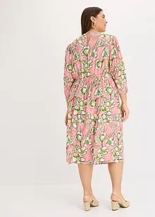 Abito midi in morbida viscosa, bonprix