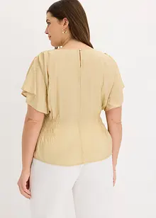 Blusa in misto viscosa morbido, bonprix