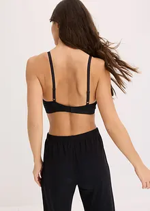 Bralette imbottita senza ferretto con cotone biologico (pacco da 2), bonprix