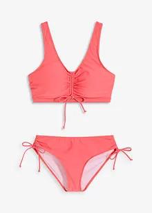 Bikini a bustier con laccetti (set 2 pezzi), bonprix