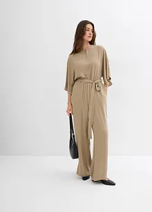 Tuta elegante con cintura da annodare, bonprix