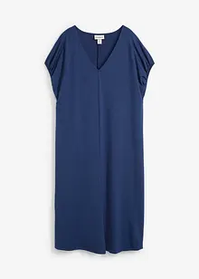 Abito in jersey di misto viscosa con scollo a V, bonprix