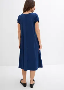 Abito in jersey di misto viscosa con scollo a V, bonprix