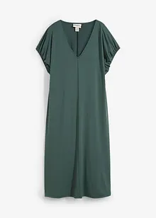 Abito in jersey di misto viscosa con scollo a V, bonprix