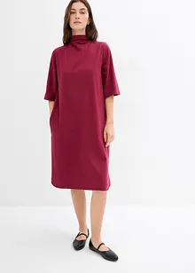Abito in maglina di misto cotone biologico elasticizzato, bonprix