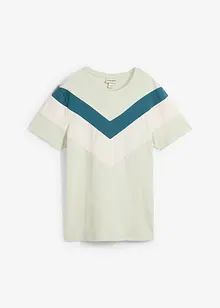 T-shirt con cotone biologico, slim fit, bonprix