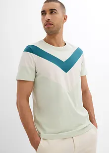 T-shirt con cotone biologico, slim fit, bonprix