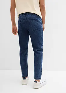 Jeans elasticizzati relaxed fit con elastico in vita, straight, bonprix