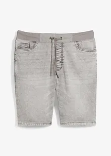 Bermuda in jeans elasticizzati con elastico in vita, regular fit, bonprix