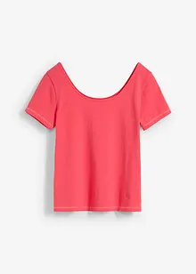 T-shirt con scollatura profonda sulla schiena, bonprix