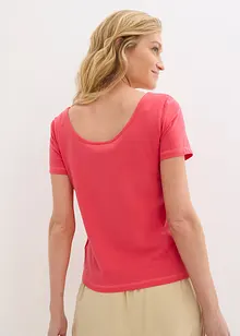 T-shirt con scollatura profonda sulla schiena, bonprix