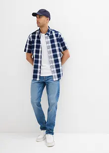 T-shirt in puro cotone biologico, slim fit (pacco da 2), bonprix