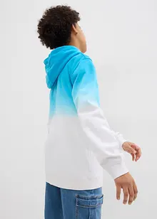 Felpa con cappuccio e colori sfumati, bonprix