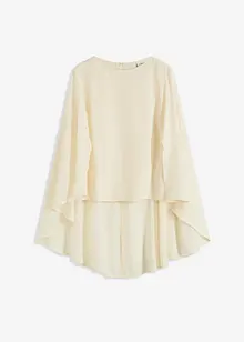 Blusa con mantella, bonprix